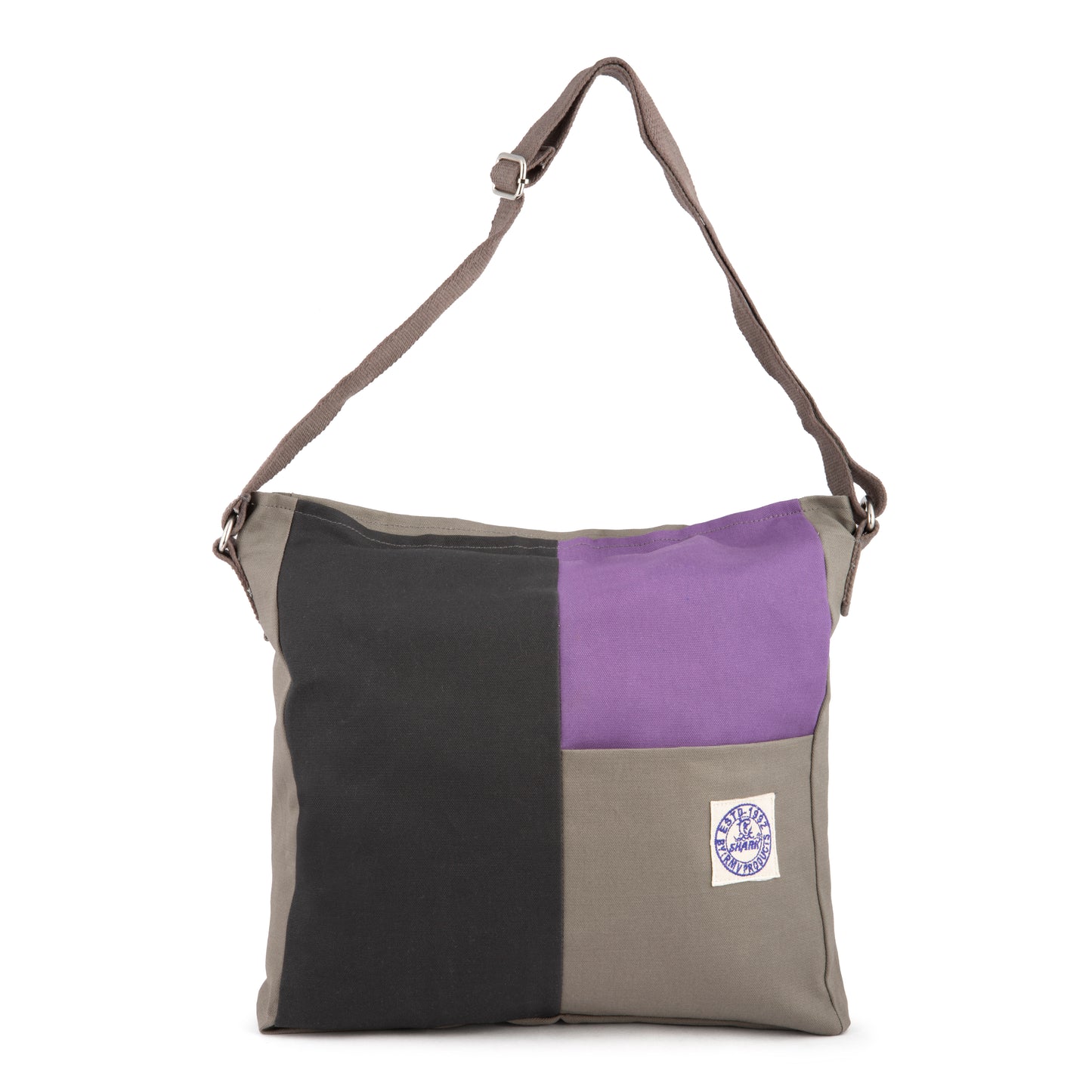 SOD Crossbody (Charcoal and Purple)