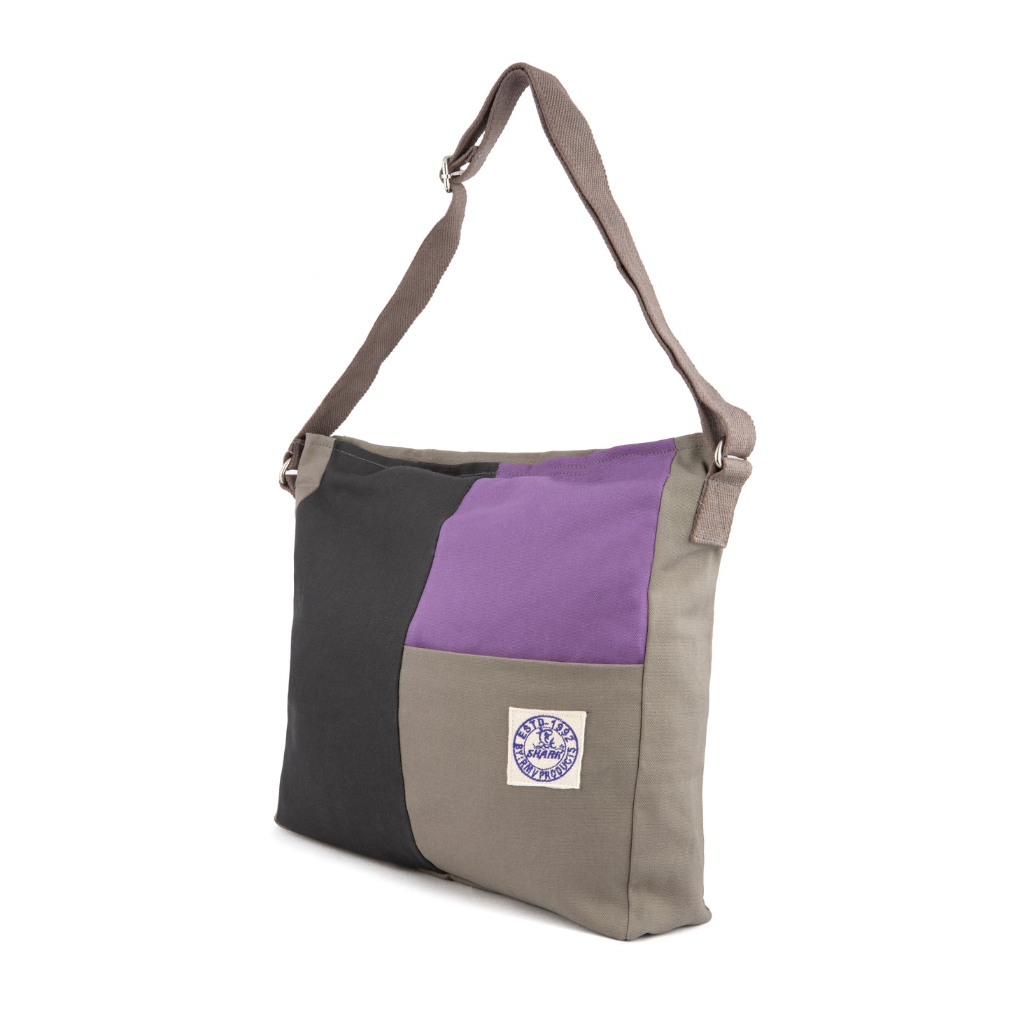 SOD Crossbody (Charcoal and Purple)