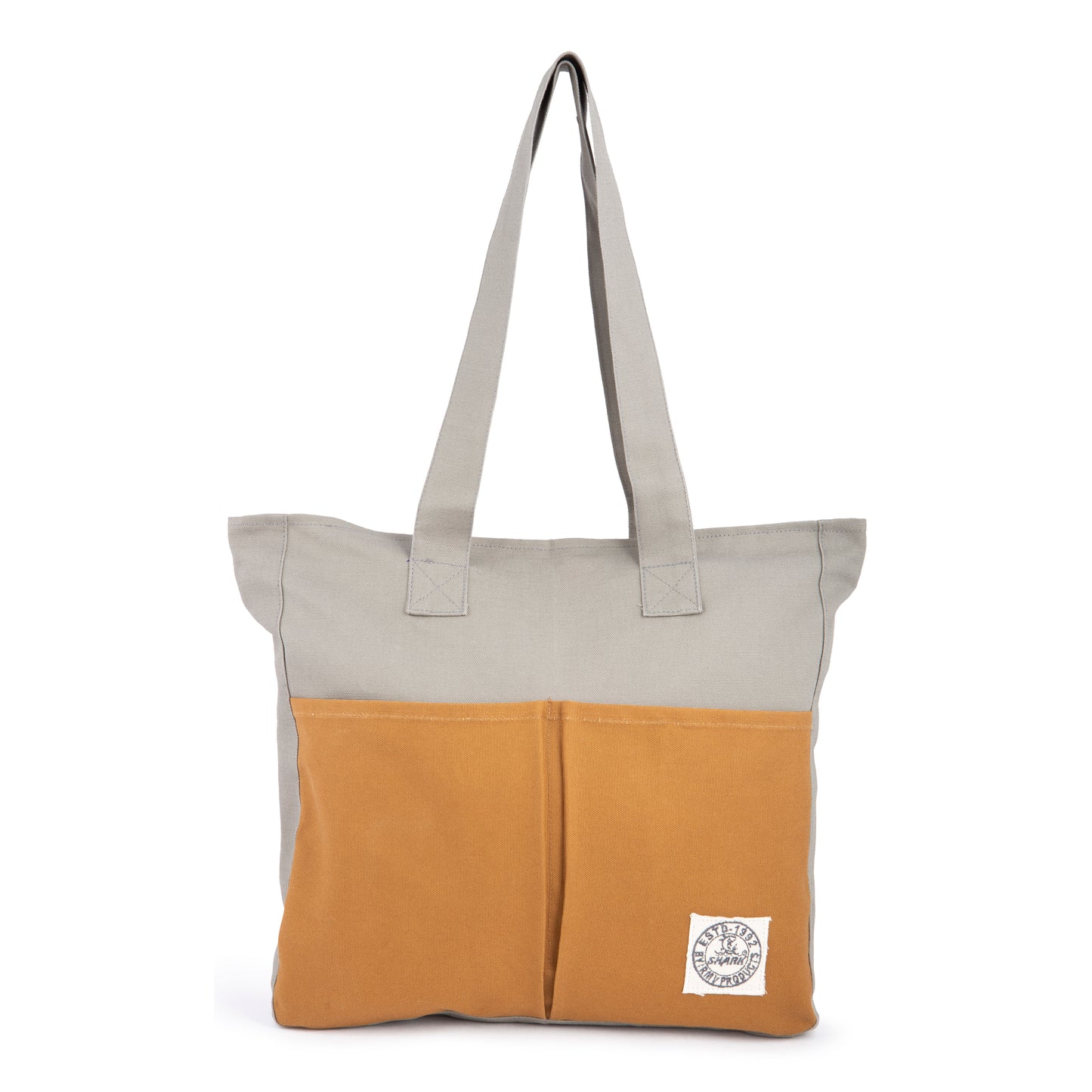 LAIR Tote bag (Charcoal and Tan)